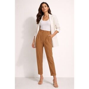 Wilfred Effortless Pant Size 4 Saville Crepette High Rise Pleated Cuffed